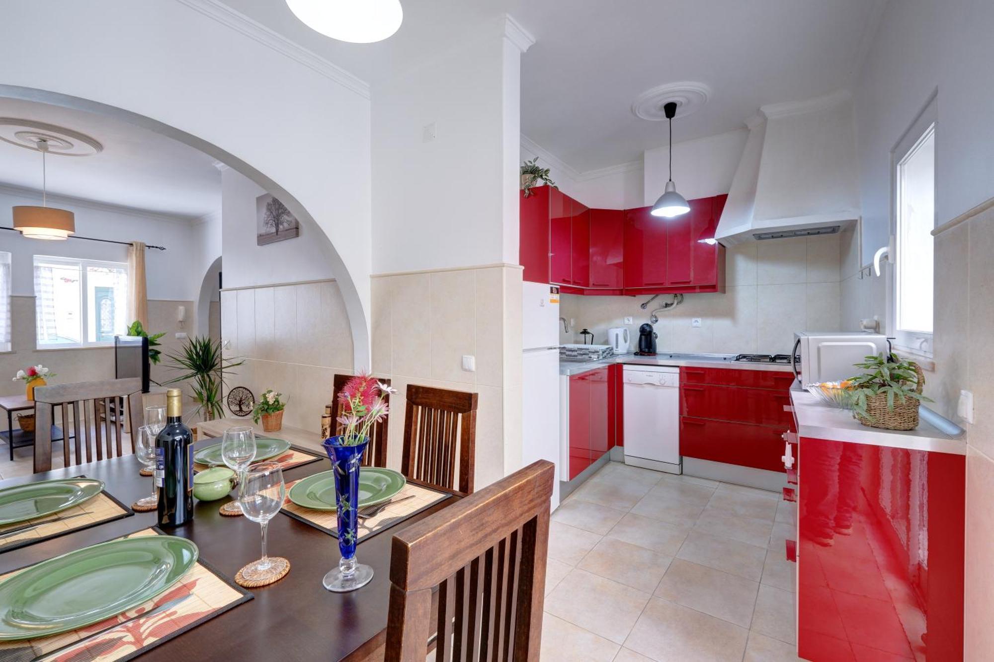 City Center, Private Parking, Ac, 6Ppl. Olhao Bagian luar foto