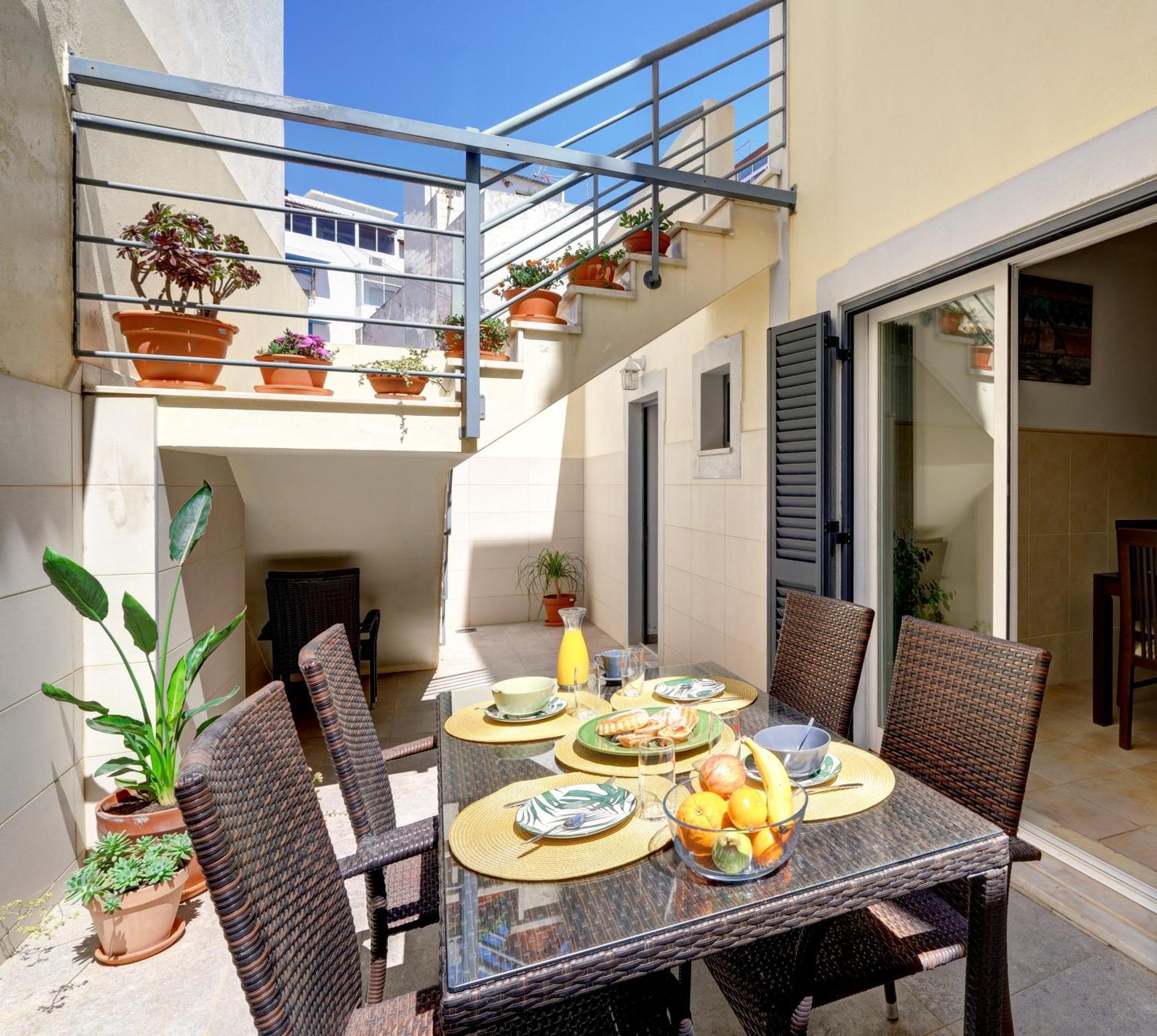 City Center, Private Parking, Ac, 6Ppl. Olhao Bagian luar foto